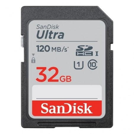 Sandisk Ultra 32GB SD Hafıza Kartı 120MB/s SDSDUN4-032G-GN6IN