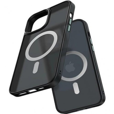 Mcdodo iPhone 14 Pro Uyumlu Mat Siyah Magsafe  Kılıf PC-3102