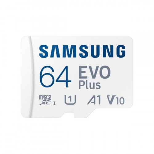 Samsung Evo Plus 64GB Micro SD Hafıza Kartı 130MB/s MB-MC64KA-TR